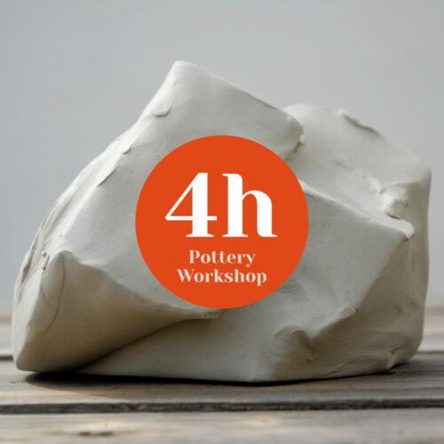 Gift voucher for a 4 hour pottery course
